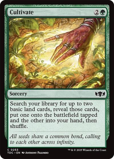 Cultivate (Commander: Tarkir: Dragonstorm) Near Mint
