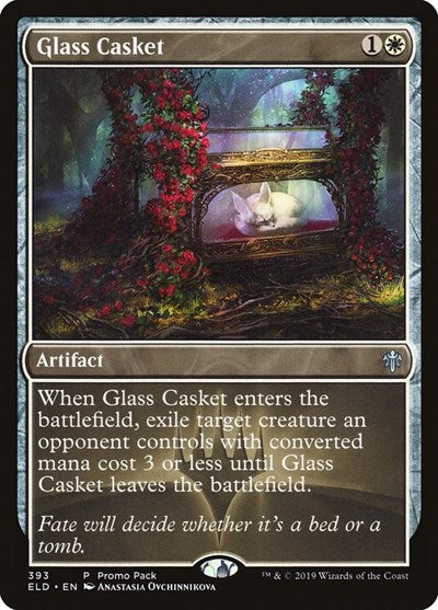 Glass Casket (Promo Pack: Throne of Eldraine) Medium Play Foil