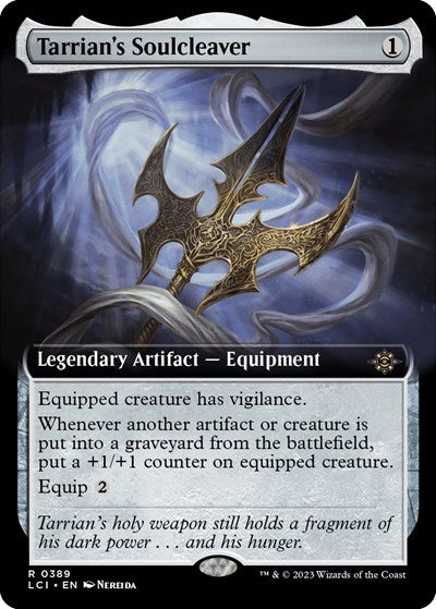 Tarrian's Soulcleaver (Extended Art) (The Lost Caverns of Ixalan) Near Mint