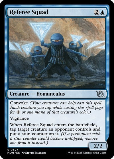Referee Squad (March of the Machine) Light Play Foil