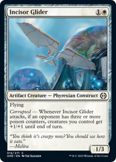 Incisor Glider (Phyrexia: All Will Be One) Light Play Foil