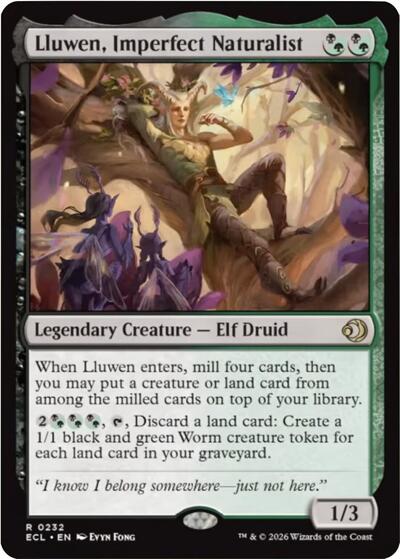 Lluwen, Imperfect Naturalist (Lorwyn Eclipsed) Near Mint