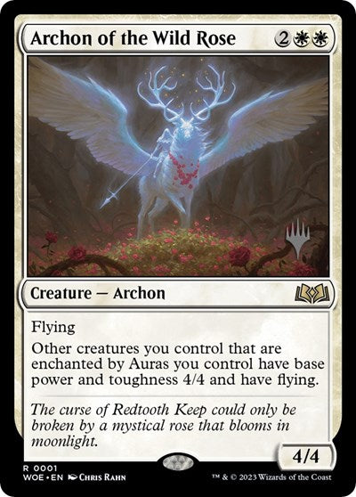Archon of the Wild Rose (Promo Pack: Wilds of Eldraine) Near Mint