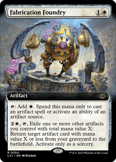 Fabrication Foundry (Extended Art) (The Lost Caverns of Ixalan) Near Mint