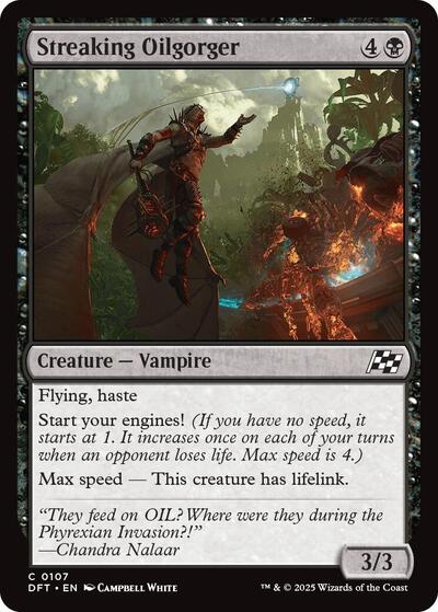Streaking Oilgorger (Aetherdrift) Near Mint