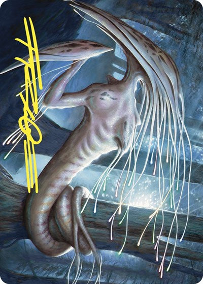 Manaweft Sliver Art Card (Gold-Stamped Signature) (Art Series: Commander Masters) Near Mint