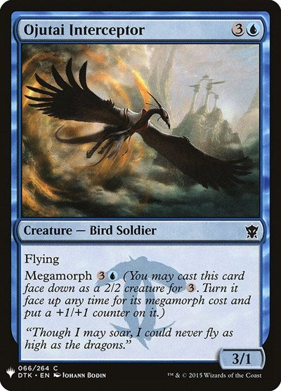 Ojutai Interceptor (Mystery Booster) Near Mint