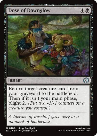 Dose of Dawnglow (Lorwyn Eclipsed) Near Mint