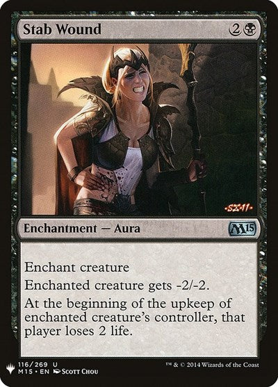 Stab Wound (Mystery Booster) Near Mint