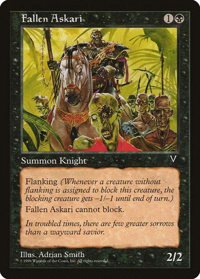 Fallen Askari (Visions) Near Mint