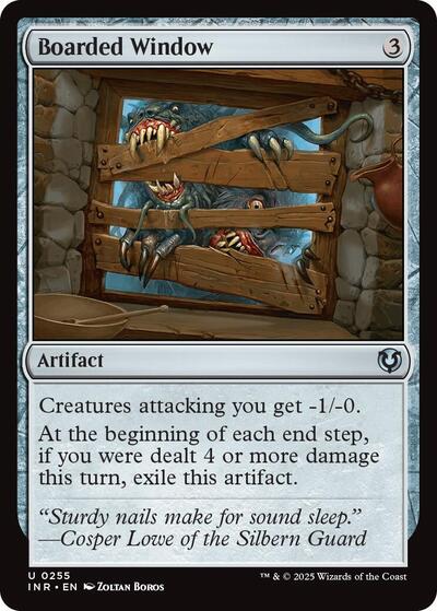 Boarded Window (Innistrad Remastered) Near Mint Foil