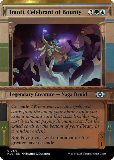 Imoti, Celebrant of Bounty (Halo Foil) (March of the Machine: Multiverse Legends) Near Mint Foil