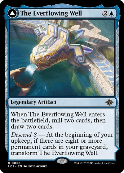 The Everflowing Well (The Lost Caverns of Ixalan) Medium Play Foil