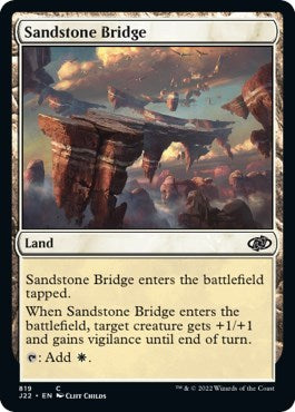 Sandstone Bridge (Jumpstart 2022) Medium Play