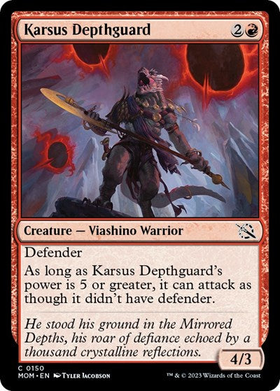 Karsus Depthguard (March of the Machine) Light Play Foil