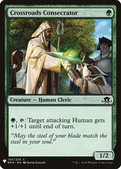 Crossroads Consecrator (Mystery Booster) Near Mint