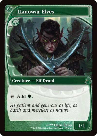 Llanowar Elves (Promos: Magicfest Cards) Near Mint Foil