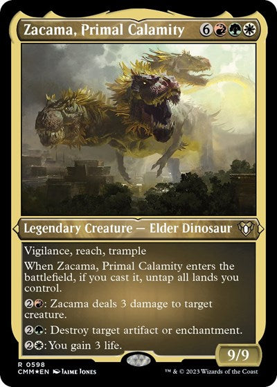 Zacama  Primal Calamity  Foil Etched|0|0|0.00