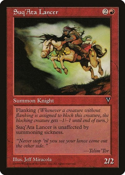 Suq'Ata Lancer (Visions) Near Mint