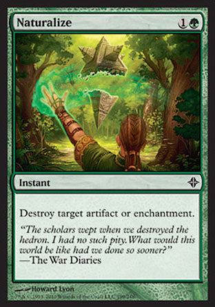 Naturalize (Rise of the Eldrazi) Medium Play Foil