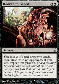 Hoarder's Greed (Lorwyn) Medium Play Foil