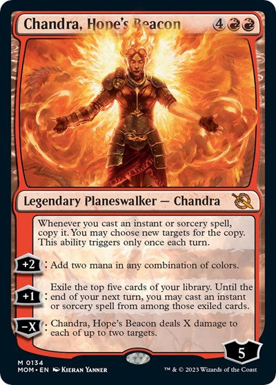 Chandra, Hope's Beacon (March of the Machine) Near Mint