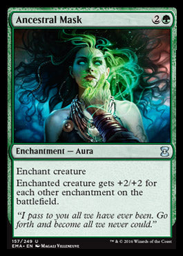 Ancestral Mask (Eternal Masters) Medium Play Foil