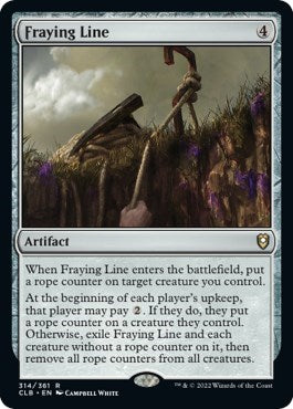 Fraying Line (Commander Legends: Battle for Baldur's Gate) Damaged / Poor