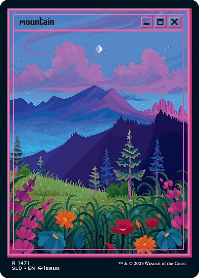 Mountain (1471) (Secret Lair) Near Mint