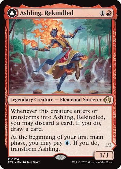 Ashling, Rekindled (Lorwyn Eclipsed) Light Play Foil