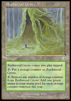 Rushwood Grove (Mercadian Masques) Near Mint Foil