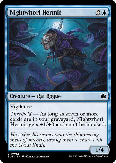 Nightwhorl Hermit (Bloomburrow) Near Mint