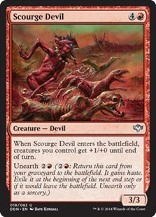 Scourge Devil (Duel Decks: Speed vs Cunning) Light Play