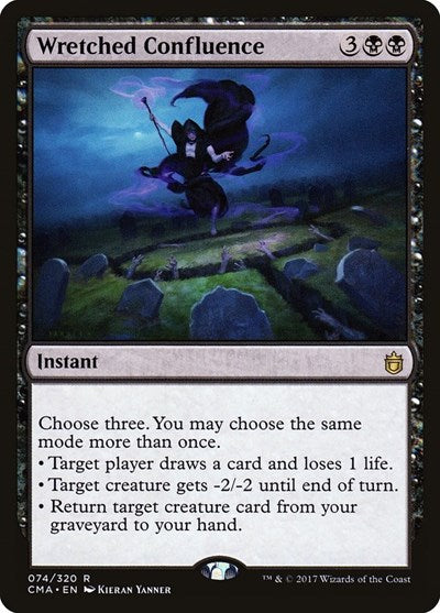 Wretched Confluence (Commander Anthology) Light Play