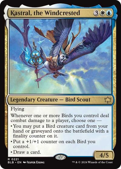Kastral, the Windcrested (Bloomburrow) Light Play