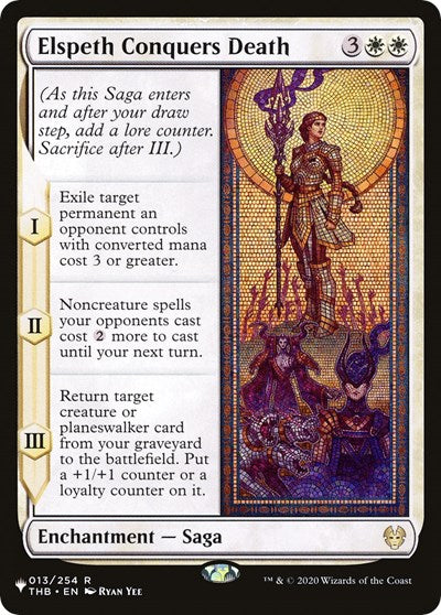 Elspeth Conquers Death (The List) Medium Play
