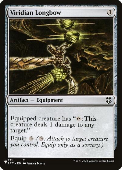 Viridian Longbow (The List) Near Mint