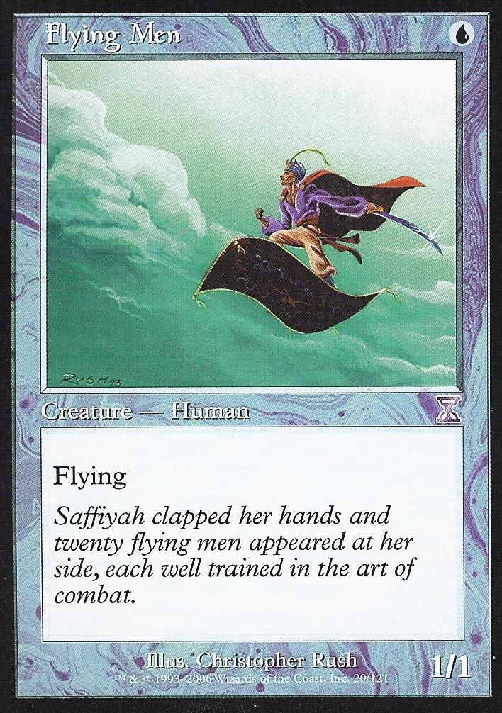 Flying Men (Time Spiral Time Shifted) Light Play
