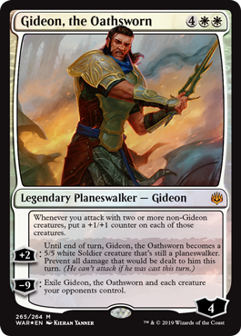 Gideon, the Oathsworn (War of the Spark) Near Mint Foil