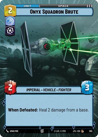 Onyx Squadron Brute (Hyperspace) (Jump to Lightspeed) Near Mint