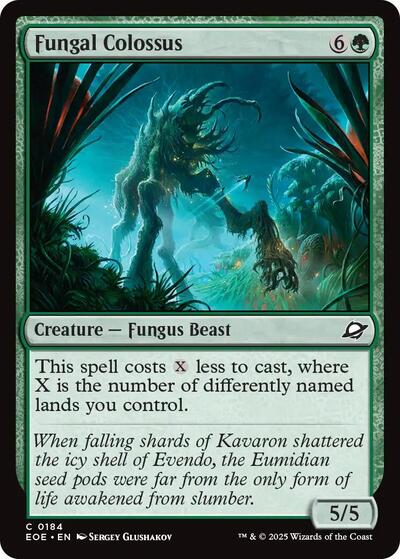 Fungal Colossus (Edge of Eternities) Near Mint