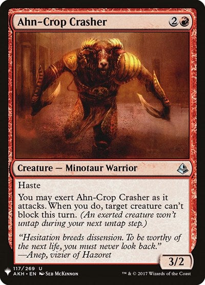 Ahn-Crop Crasher (Mystery Booster) Near Mint