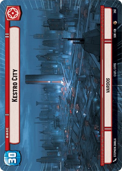 Kestro City // Shield (Hyperspace) (Spark of Rebellion) Near Mint