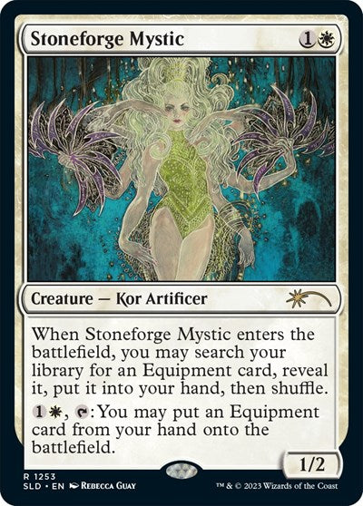Stoneforge Mystic (Secret Lair) Light Play Foil