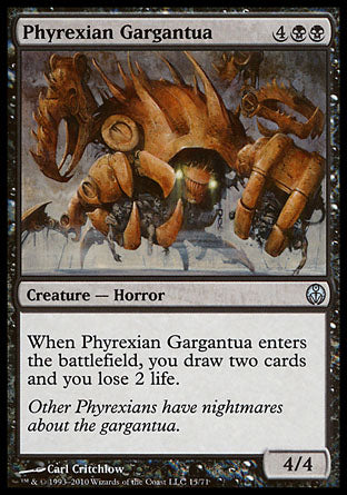 Phyrexian Gargantua (Duel Decks: Phyrexia vs The Coalition) Light Play