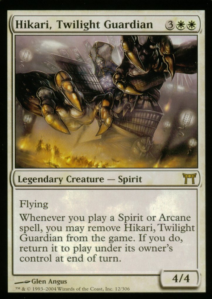 Hikari, Twilight Guardian (Champions of Kamigawa) Light Play