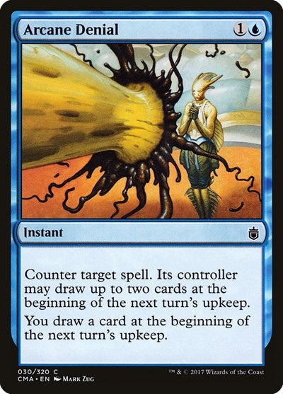 Arcane Denial (Commander Anthology) Light Play