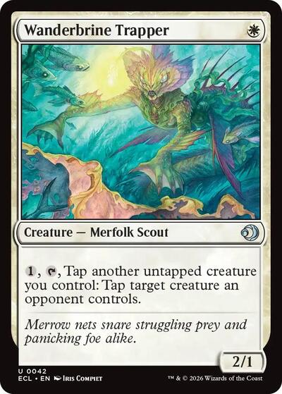 Wanderbrine Trapper (Lorwyn Eclipsed) Light Play