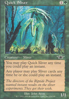 Quick Sliver (Legions) Heavy Play