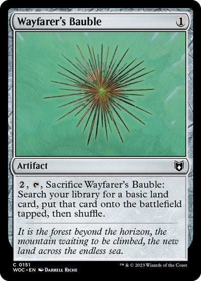 Wayfarer's Bauble (Commander: Wilds of Eldraine) Near Mint